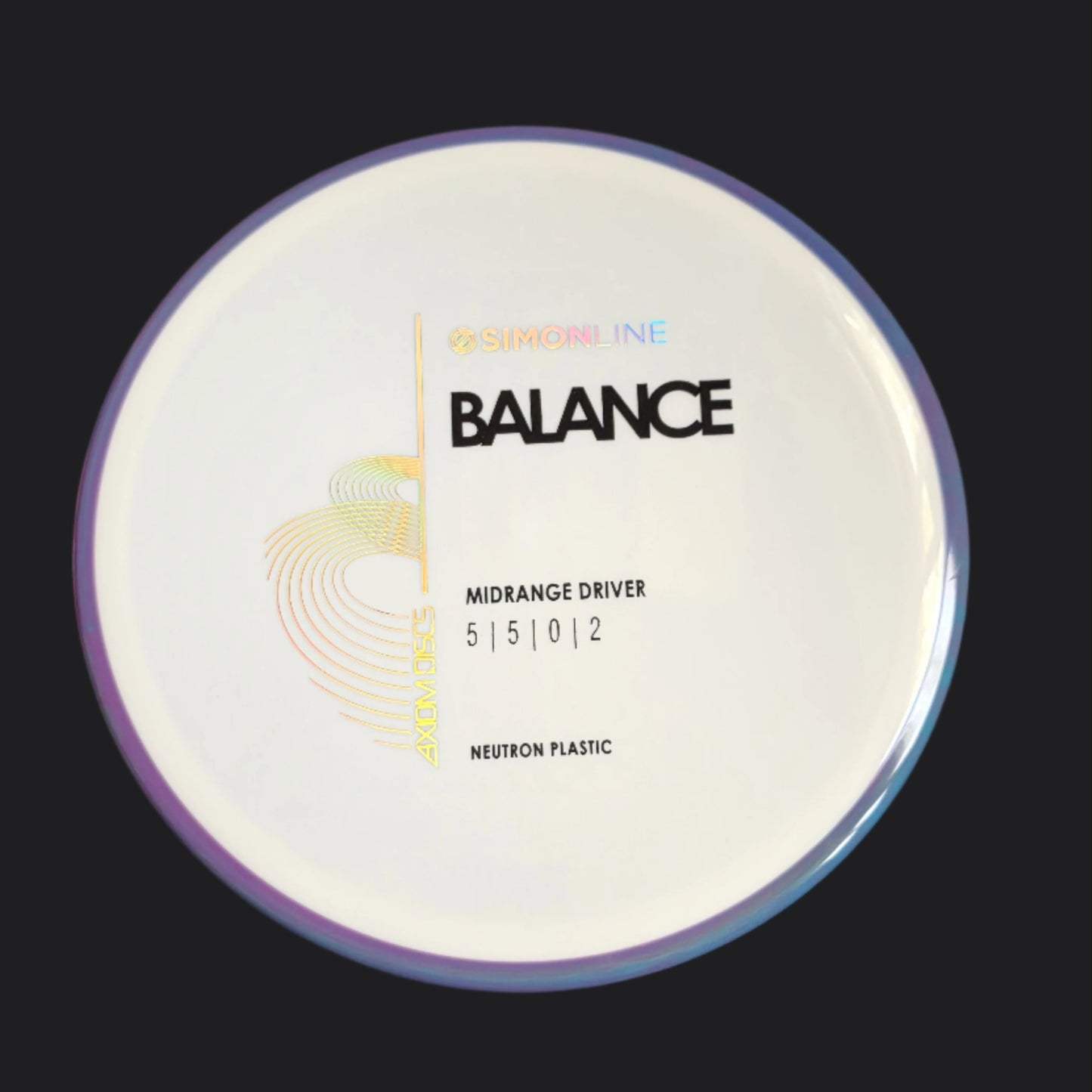 white Axiom Simon Line Balance