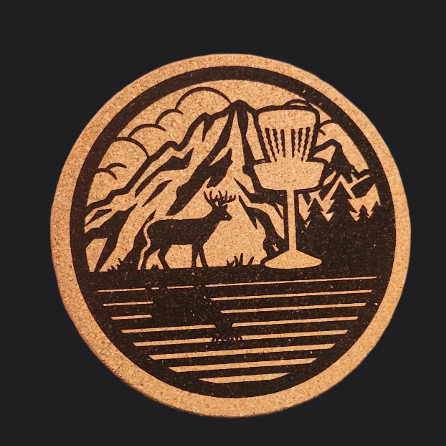 disc golf coaster