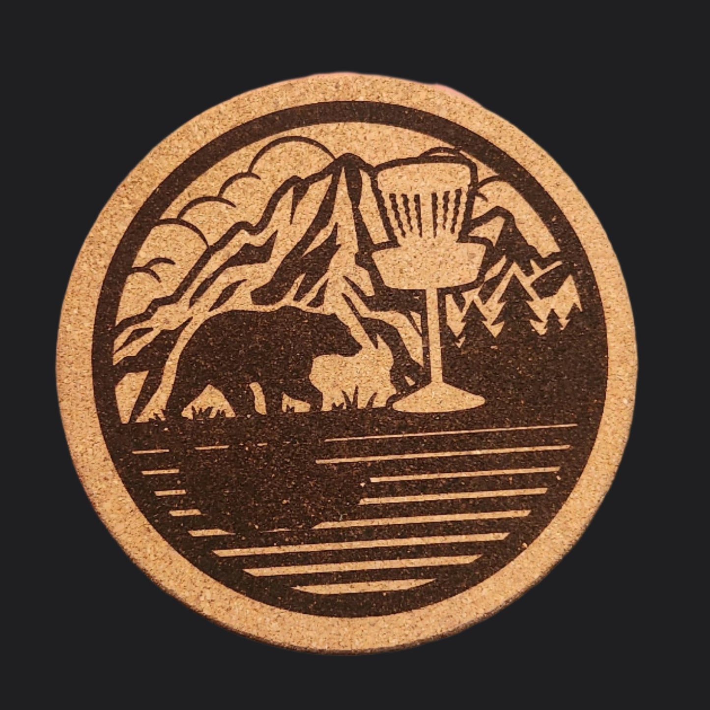 disc golf coaster