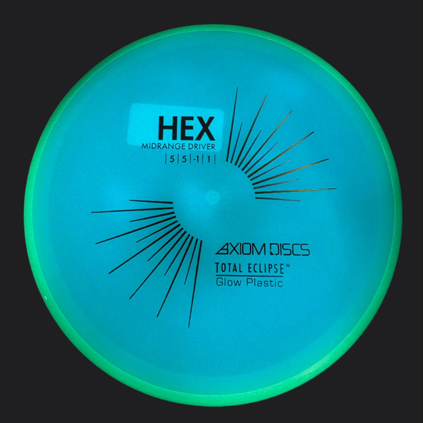Blue Glow Total Eclipse Hex