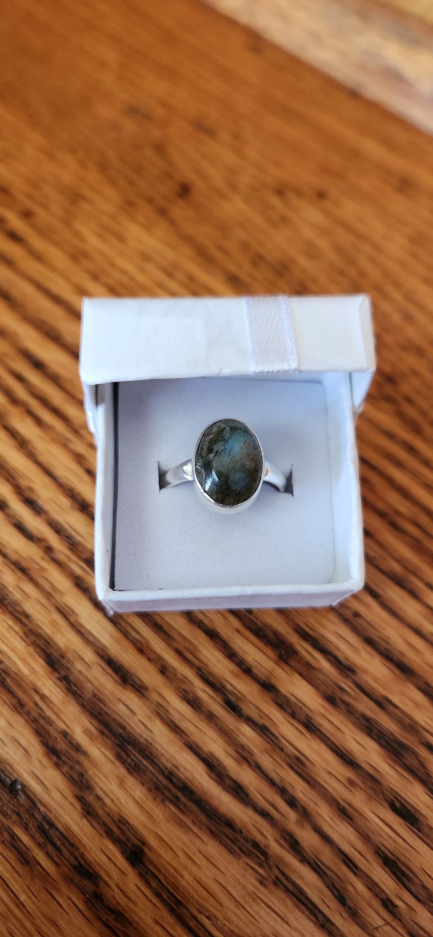 Labradorite Sterling Silver Ring