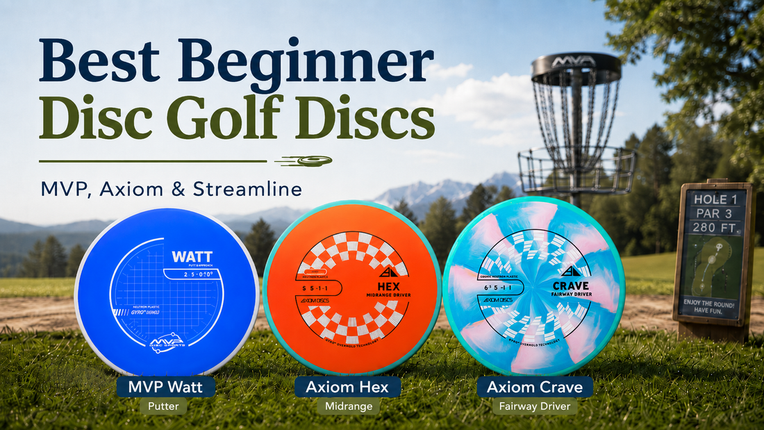 Best Beginner Disc Golf Discs from MVP, Axiom & Streamline
