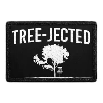Tree-jected 3" x 2" Removable Velcro Patch