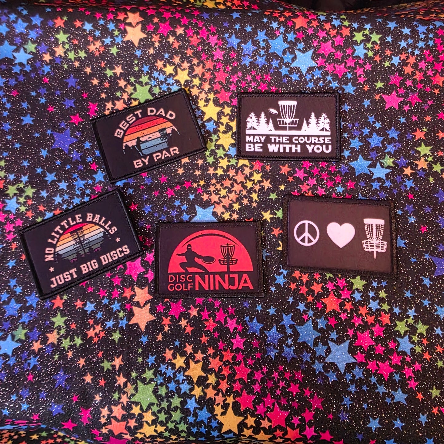 Velcro Disc Golf Patches