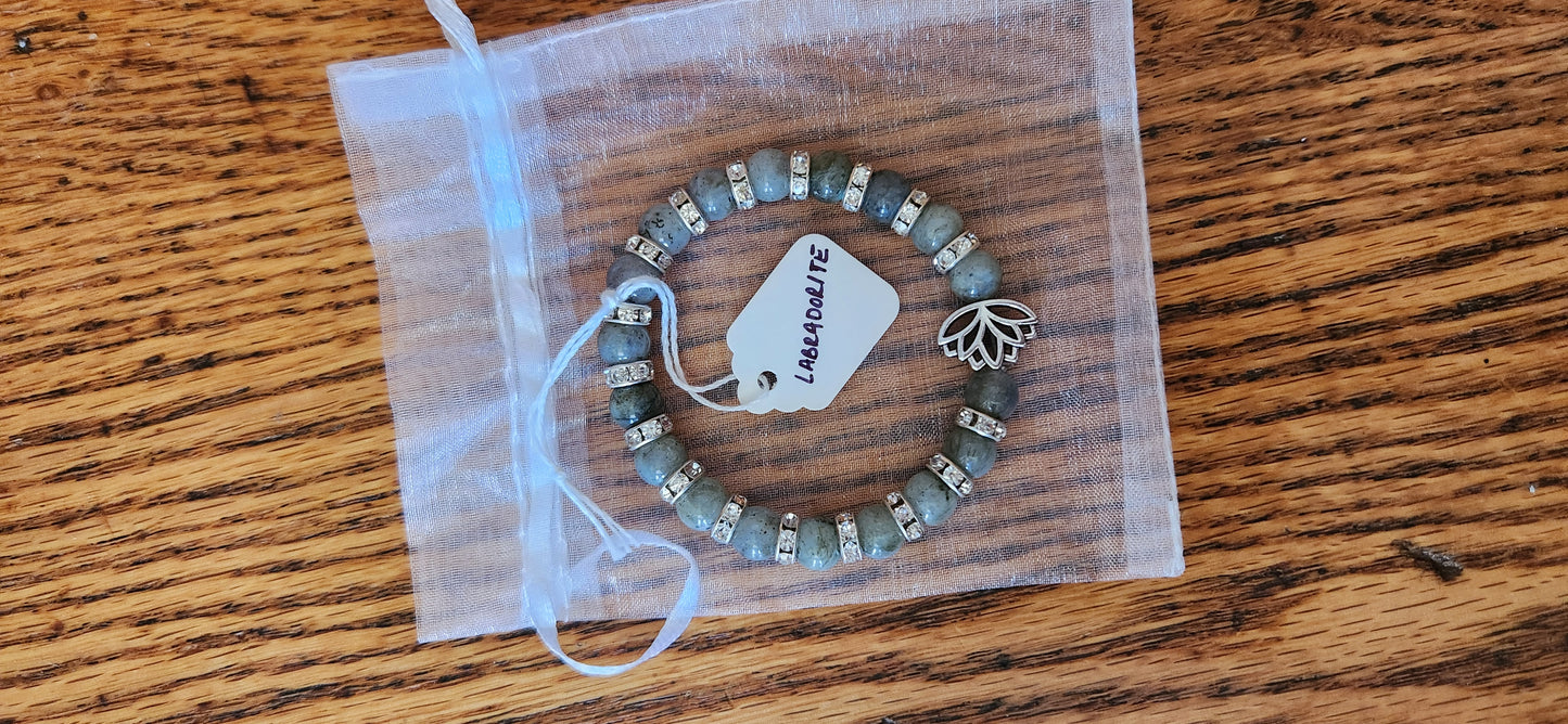 Labradorite Gemstone Bracelet