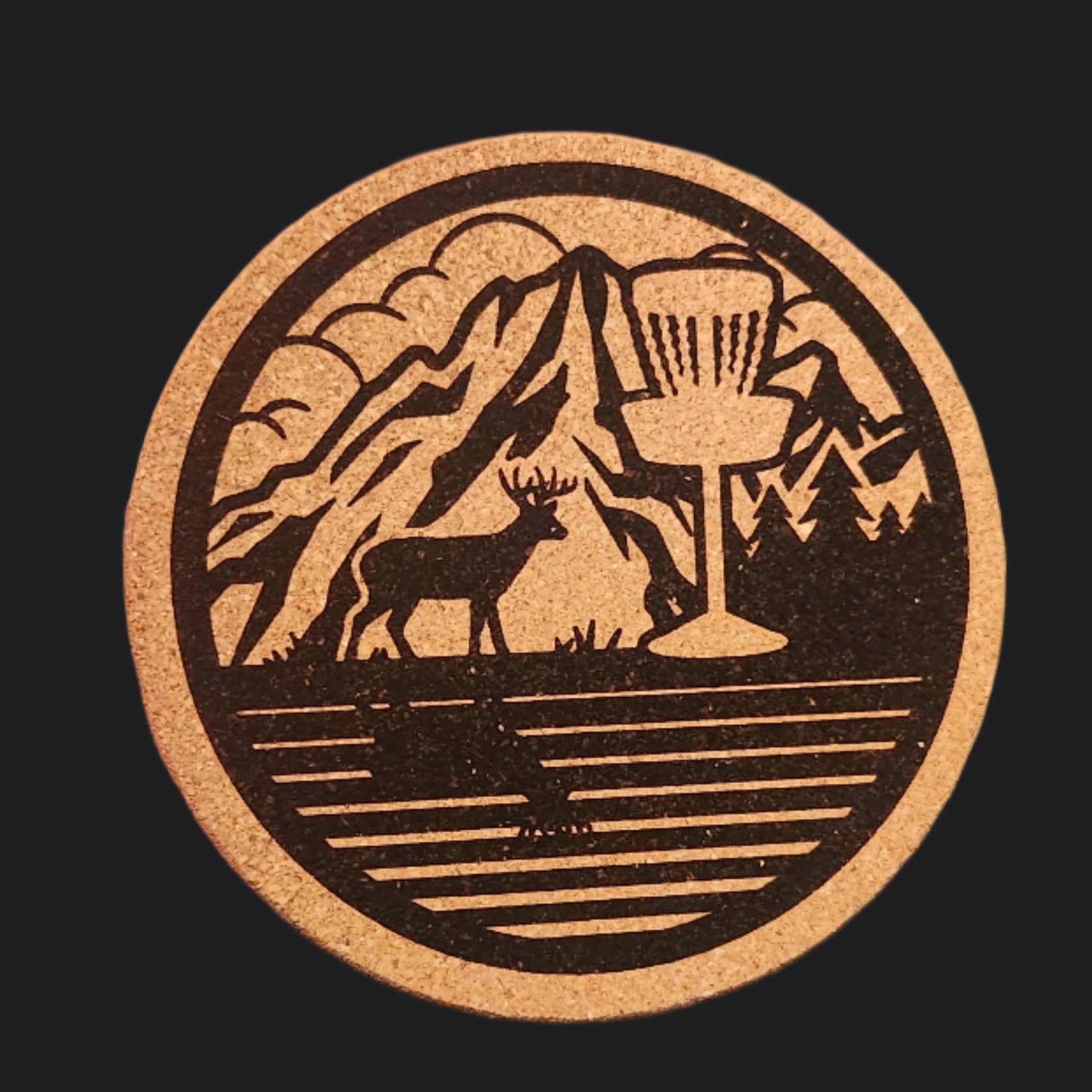 disc golf coaster