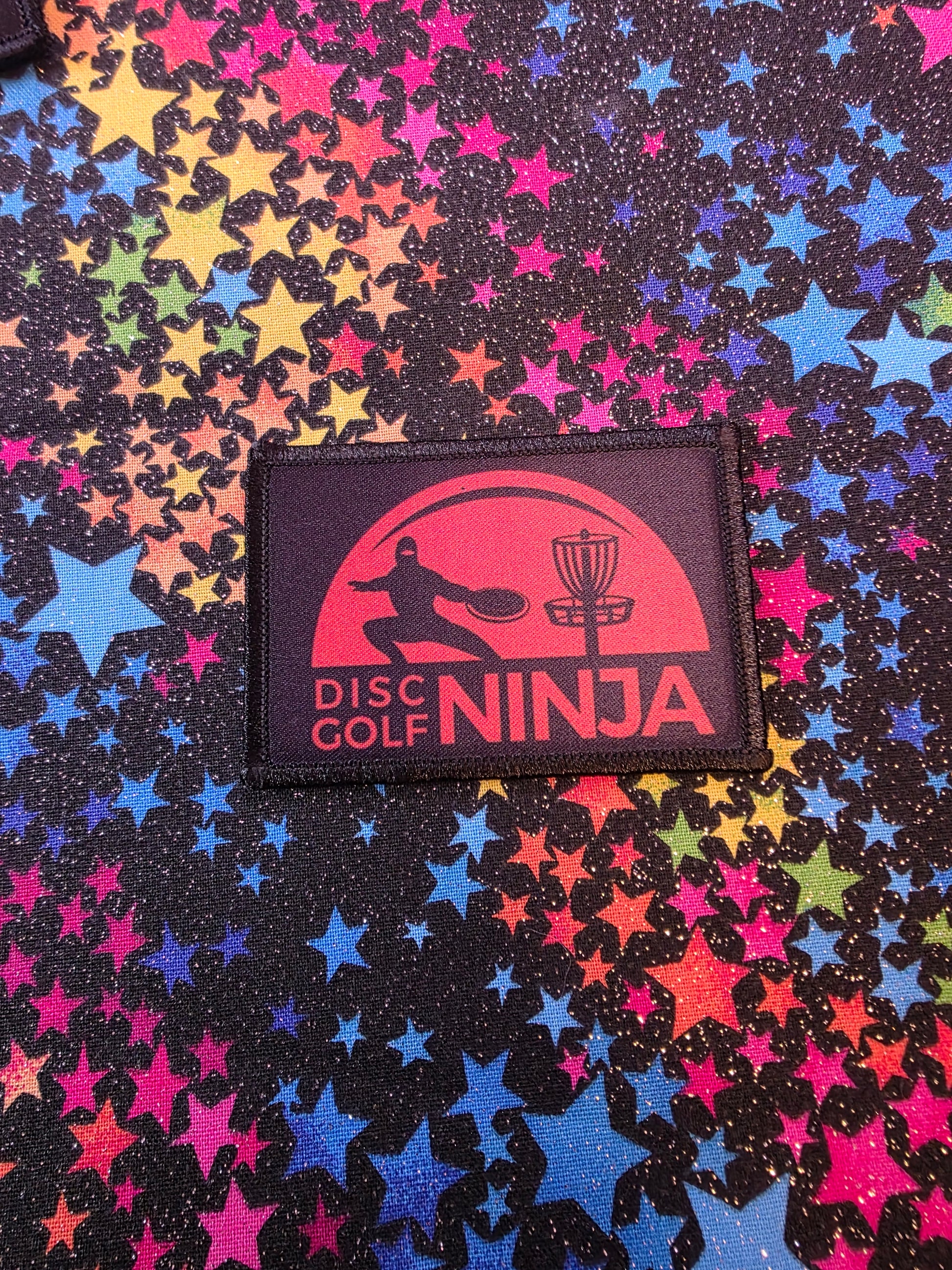 Disc golf ninja patch