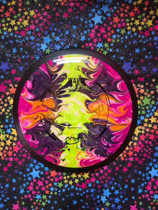 Neutron MVP Wave – “Solar Flare Swirl” (173g)