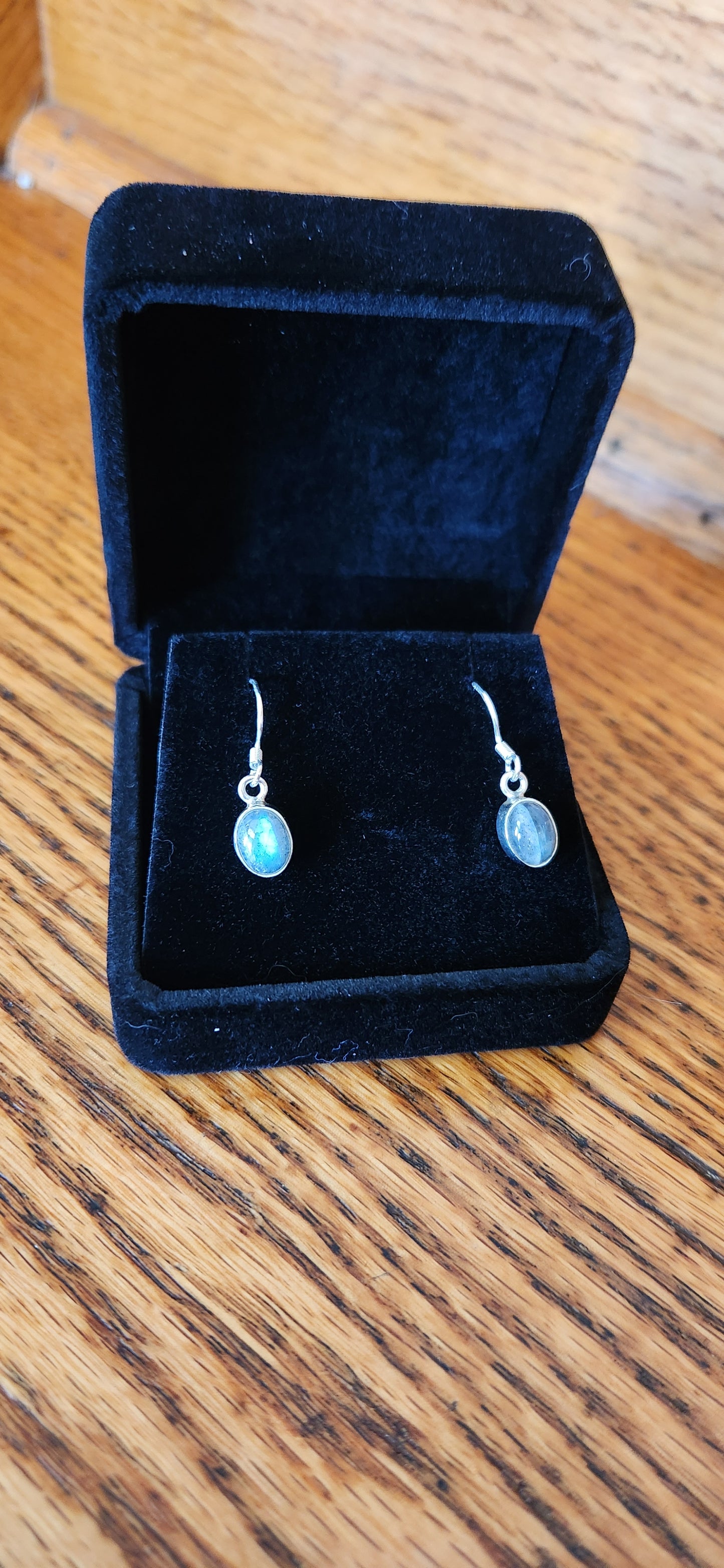 Labradorite Sterling Silver Earrings